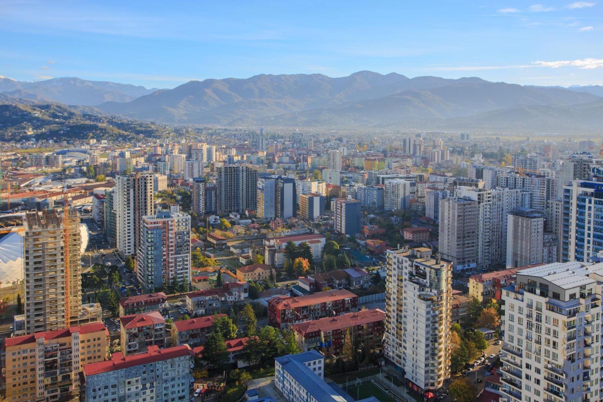 Orbi City Sea View Batumi Bagian luar foto